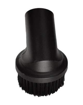 Brosse ronde au poils souples en PVC de 36mm de diamètre