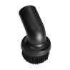 Brosse ronde au poils souples en PVC de 40mm de diamètre