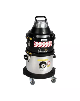 Aspirateur KEVA20 ATEX, pour poussières amiante et autres poussières fines.