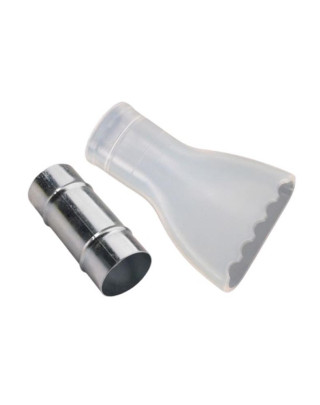 Capteur silicone raclant avec raccord en inox, diamètre 50