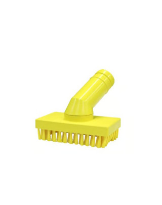 Brosse rectangulaire jaune 40mm 160x90.