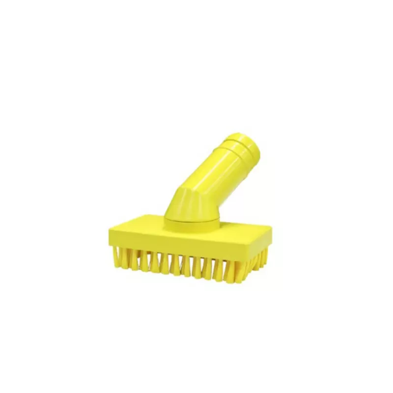 Brosse rectangulaire jaune 40mm 160x90.