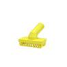 Brosse rectangulaire jaune 40mm 160x90.