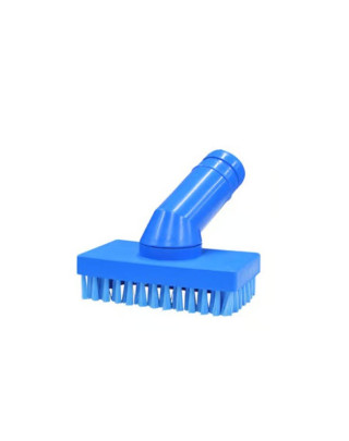 Brosse rectangulaire bleue 40mm 160x90.