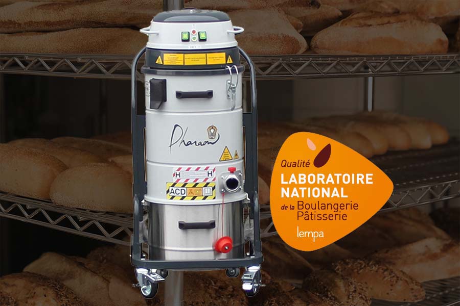 aspirateur conforme boulangerie filtration m pharaon lempa carsat subvention farine mtl20acdepi