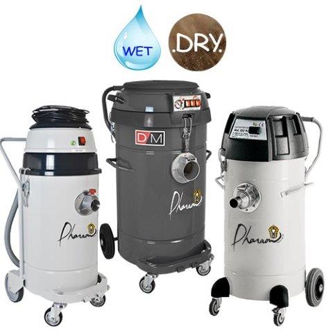 Pharaon - Kit wet dry eau & poussières aspirateur industriel KITWETDRY38